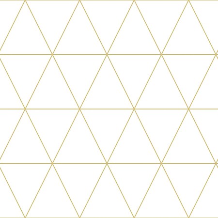 Manhattan Comfort Independence Leda Metallic Geometric 33 ft L X 209 in W Wallpaper BR4060-347682